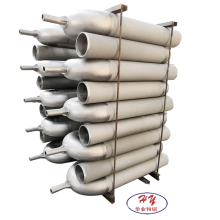 Heat resistant steel radiant tubes for gas heater